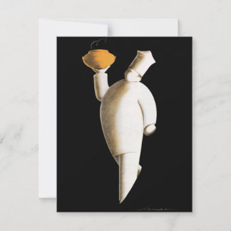 Art Deco Restaurant Chef, Vintage Business
