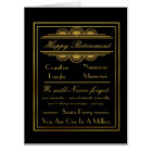 Art Deco Retirement card