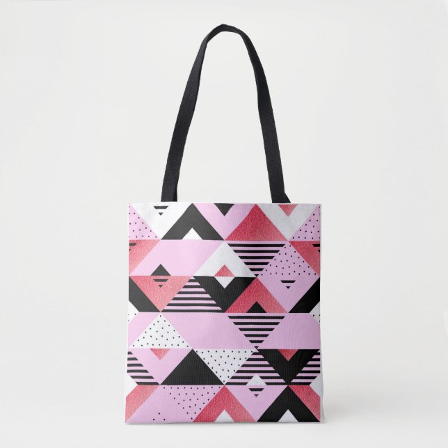 Art Deco Retro Glamour Tote Bag (Front)