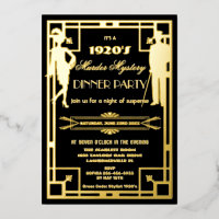Art Deco Roaring 20s Murder Mystery Party Real