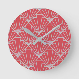 Art Deco  Round Clock
