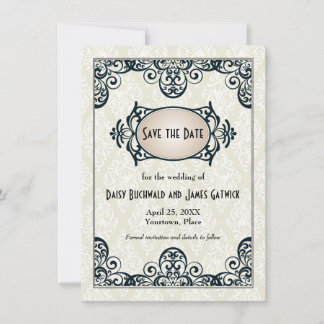 Art Deco Save the Date
