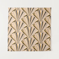 Art Deco Scales: Geometric Golden Glamour