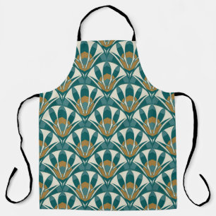 Art deco seamless abstract floral pattern. Decor e Apron
