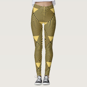 Art Deco: Seamless Decoration Ornament Leggings