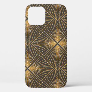 Art Deco Seamless Geometric Pattern. Elegant Wallp iPhone 12 Case