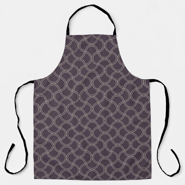 Art deco seamless pattern background. abstract, ar apron (Front)