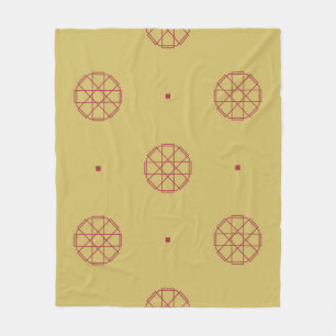Art deco seamless pattern background. abstract, ar fleece blanket