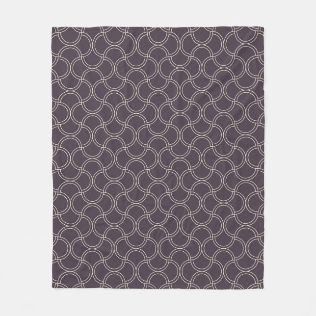 Art deco seamless pattern background. abstract, ar fleece blanket (Front)