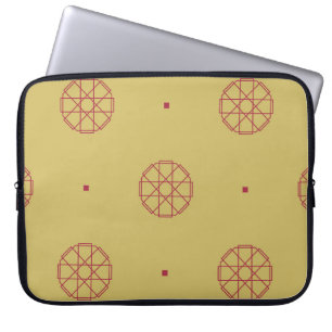 Art deco seamless pattern background. abstract, ar laptop sleeve