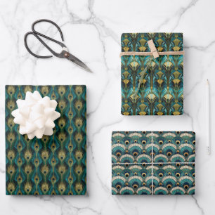 Art Deco Selection Wrapping Paper Sheet