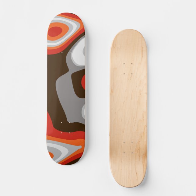 Art Deco Skateboard (Front)