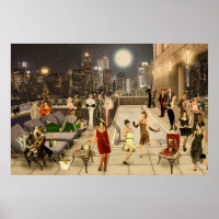 Art Déco Skyline