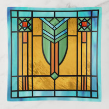 Art Deco Stained Glass 3