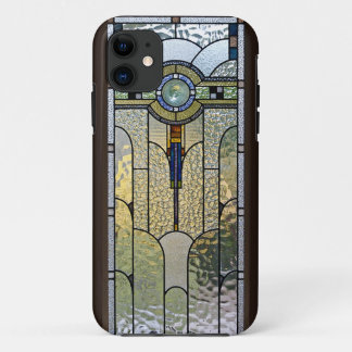 Art Deco Stained Glass Window iPhone Cover