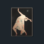 Art Deco Stretched Canvas Flapper Girl 18x24<br><div class="desc">Five Star Stretched Canvas Wall Art Featuring Vintage,  Art Deco,  Flapper Girl</div>