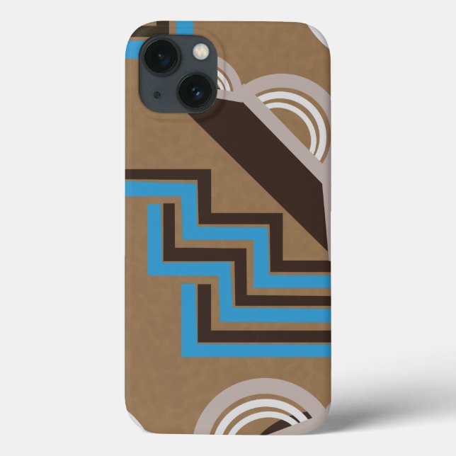 Art Deco style Abstract design Case-Mate iPhone Case (Back)
