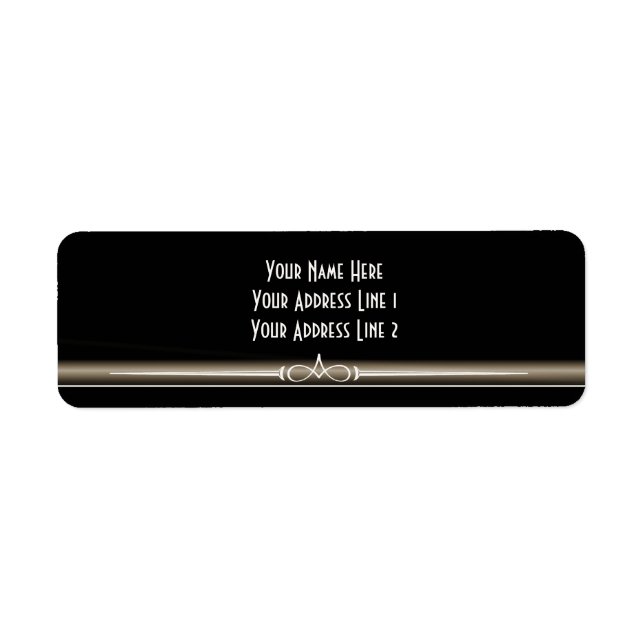 Art Deco Style Black and White (Front)