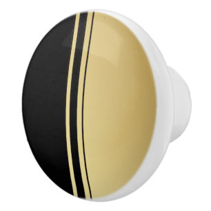 Art Deco Style Drawer or Door Knob. Ceramic Knob