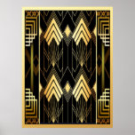 Art Deco Style Geometric Poster<br><div class="desc">If you choose to download, Your local Walgreen store makes board posters of your download into different sizes and in various textures at a very good price. Sometimes with a discount. A tip from my US friend. For UK see "Digital Printing" online. I created this Art Deco Geometric Style Poster...</div>