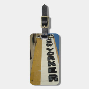 Art Deco Style Lettering - New York Luggage Tag