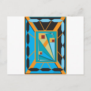 Art Deco style Postcard