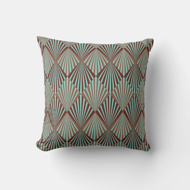 Art Deco style seamless pattern texture Cushion (Front)