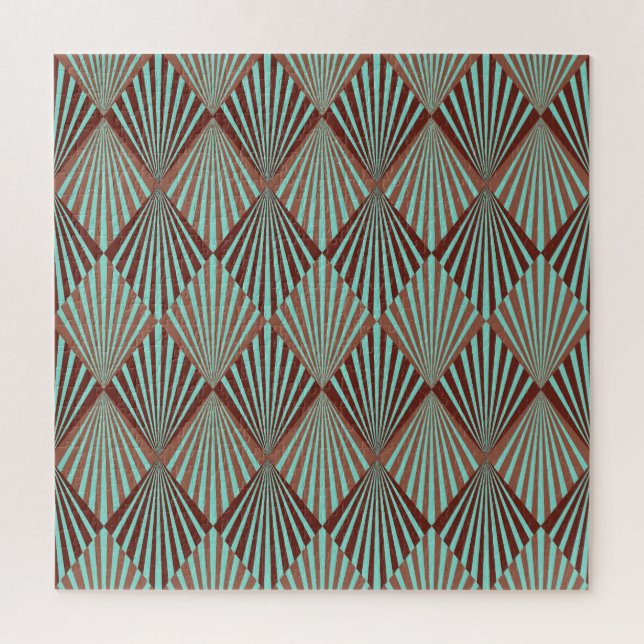 Art Deco style, seamless texture. Jigsaw Puzzle (Vertical)