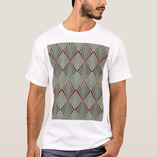 Art Deco style, seamless texture. T-Shirt (Front)