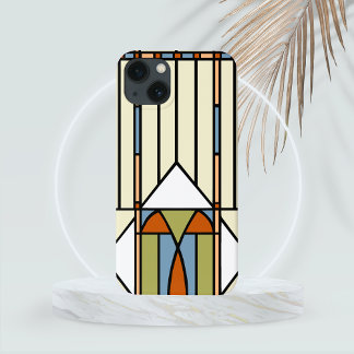 Art Deco Style Stained Glass Look  iPhone 13 Case