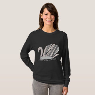 Art Deco Swan T-Shirt
