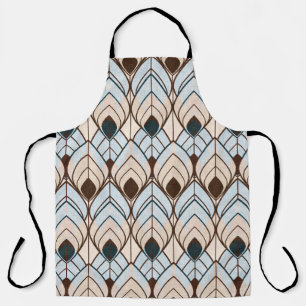 Art Deco: Textured Seamless Ornament. Apron
