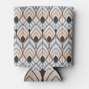Art Deco: Textured Seamless Ornament. Can Cooler