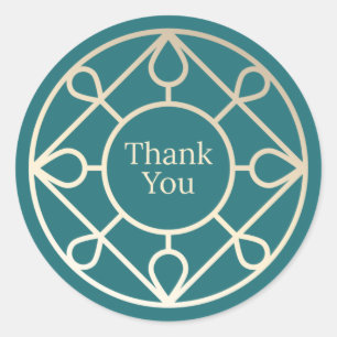 Art Deco Themed Envelope Seals