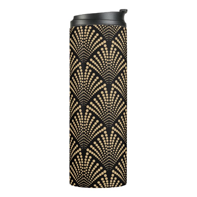 Art Deco Thermal Tumbler (Rotated Left)