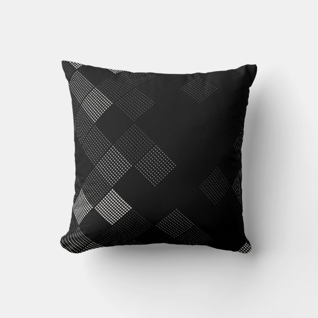 Art Deco Throw Pillow (Front)
