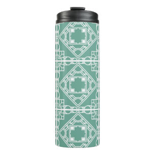 Art Deco Tile Thermal Tumbler