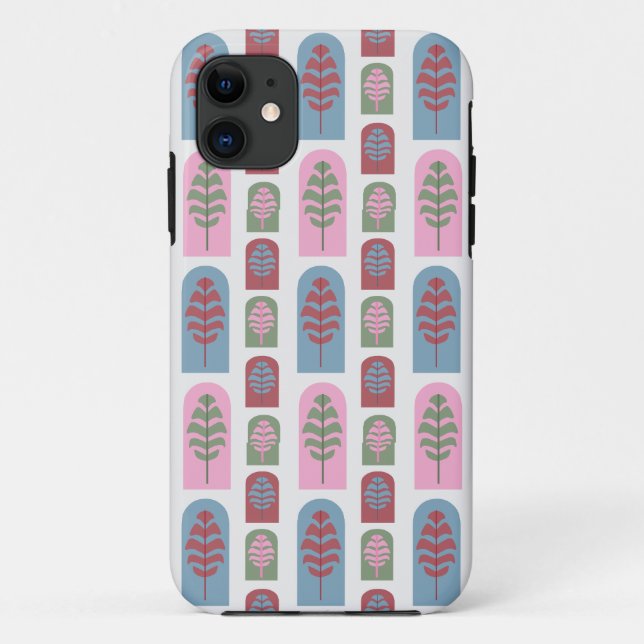 Art Deco Trees  Case-Mate iPhone Case (Back)