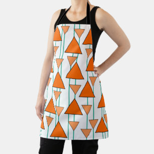 Art Deco Triangles  Apron