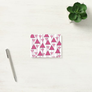Art Deco Triangles Post-it Notes