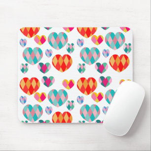 Art Deco Valentine's Mouse Pad