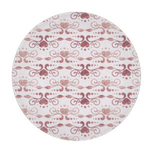 Art deco, vintage elegant wallpaper. cutting board