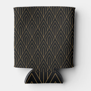 Art Deco: vintage geometric wallpaper. Can Cooler