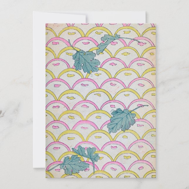 Art Deco Vintage Pattern Invitation (Front)