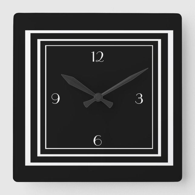 ART DECO WALL CLOCK (Front)