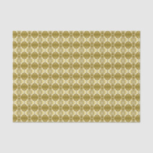 Art Deco wallpaper pattern - gold and white Tissue Paper