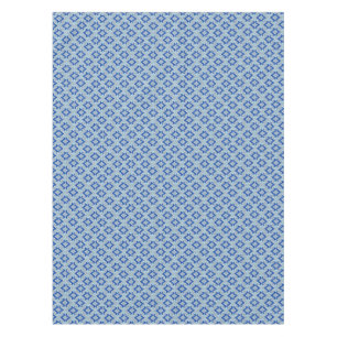 Art Deco Wallpaper Pattern, Grey / Grey and Blue Tablecloth