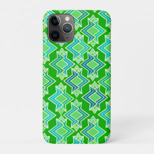 Art Deco Wallpaper Pattern, Jade Green Case-Mate iPhone Case