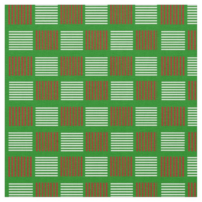 Art Deco Weave Fabric (Close Up)