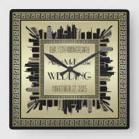 Art Deco Wedding Champagne Gold Gatsby Glamour
